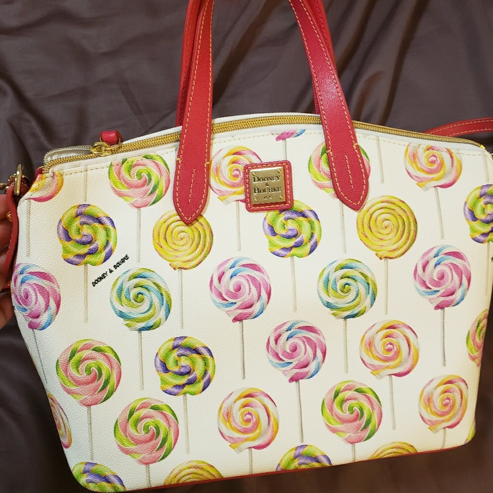 Limited swirl lollipop dooney & bourke satchel bag